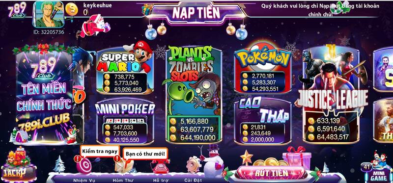 Game nổ hũ 789 Club