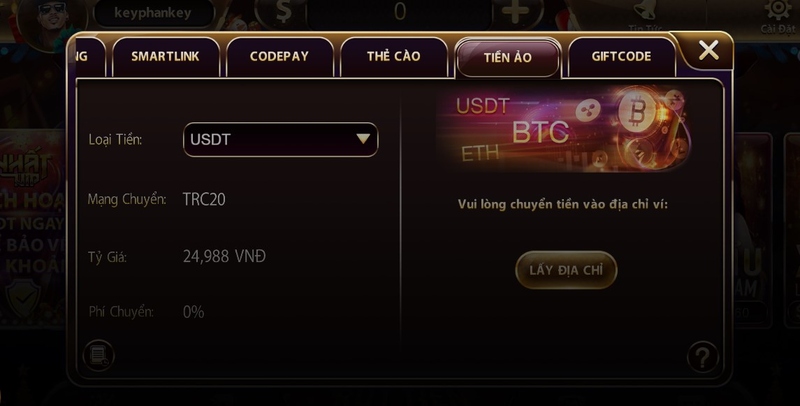 NhatVip nạp tiền