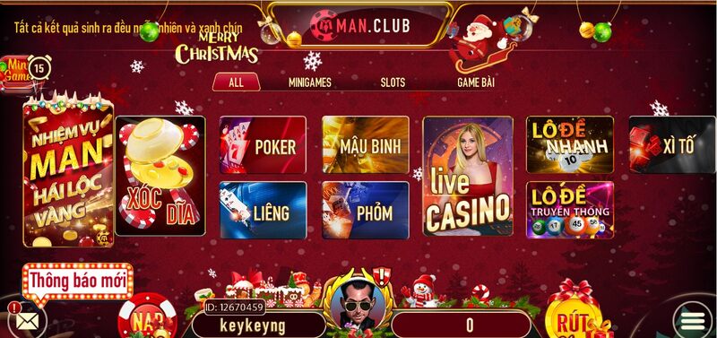 Cổng game Man Club