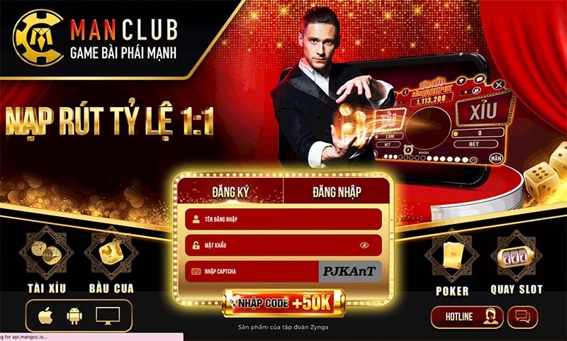 Man CLub – Đổi thưởng hot nhất 2025 – Tải Man CLub APK, iOS, AnDroid