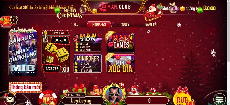 Cổng game Man Club và sản phẩm