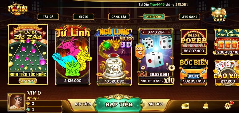 Thiên đường Iwin Club