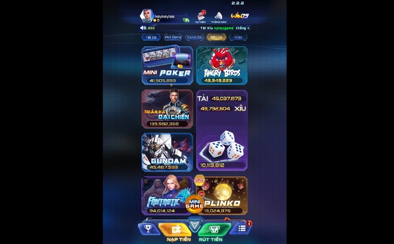 Win79 trò chơi nổ hũ