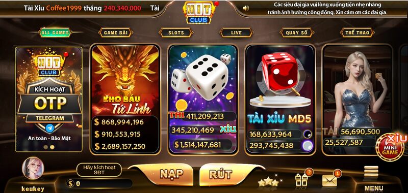 Hit Club cá cược