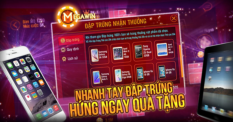 Săn code đã tay, ăn ngay quà lớn từ sự kiện Megawin Event