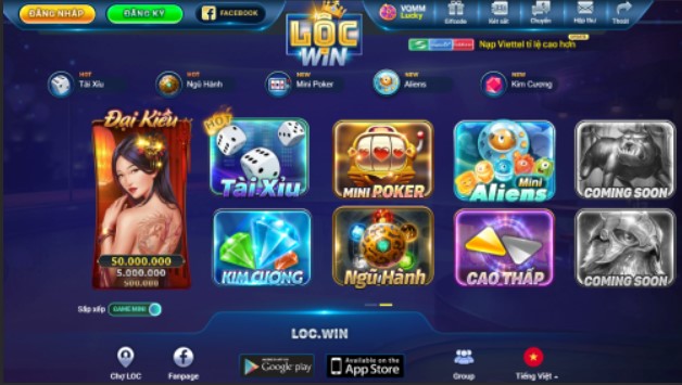 Lộc win event - Kho quà tặng giá trị và đầy bất ngờ năm 2023