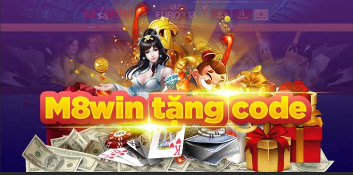 M8Win Giftcode - Tặng code giá trị 100K cho tất cả thành viên nhà cái
