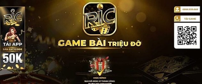 Cách nhận RicWin Giftcode tại cổng game bài đổi thưởng đẳng cấp RicWin