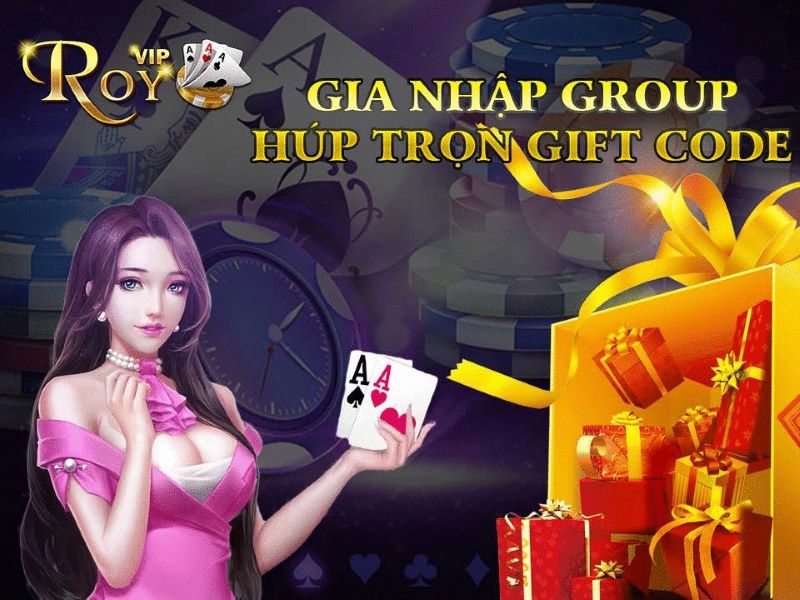 Nhà cái Roy Vip- khuyến mãi Roy Vip Giftcode 100% giá trị khi nạp tiền