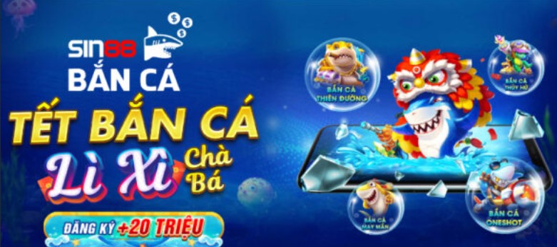 Bắn cá sin88 Ăn tiền cực dễ với chiến thuật săn cá đỉnh cao