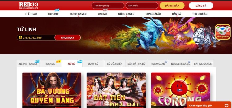 Nổ hũ red88 Game nổ hũ uy tín chất lượng hàng đầu thị trường