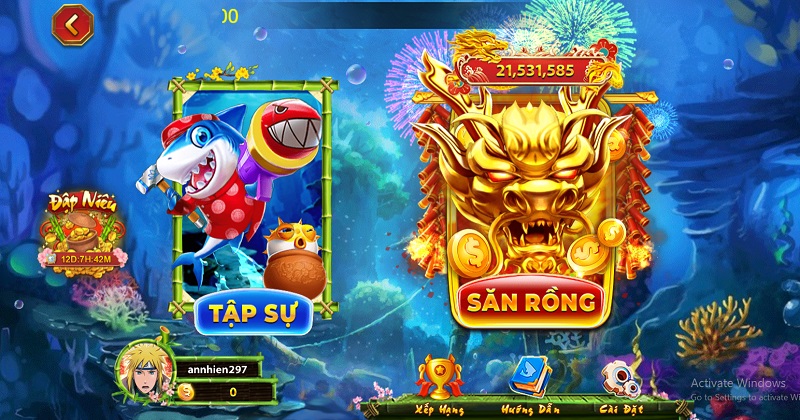 Khám phá trò chơi bắn cá 789 Club được ưa thích nhất 2023