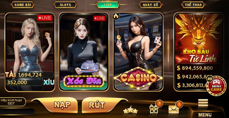 Hệ thống game Top88