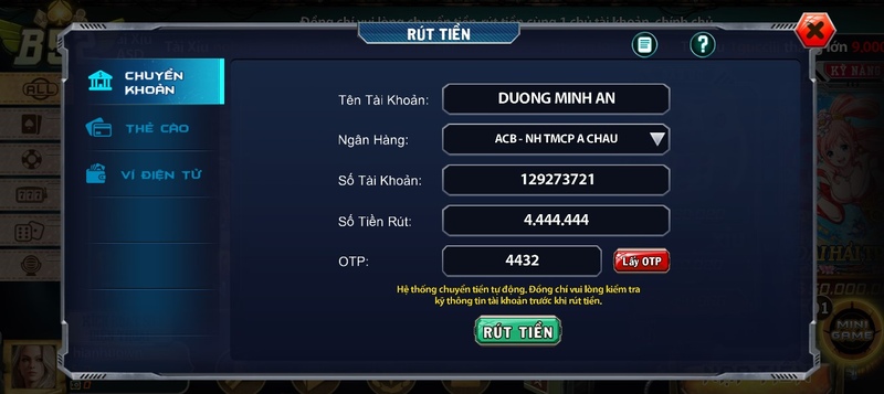 giao dịch uy tín B52