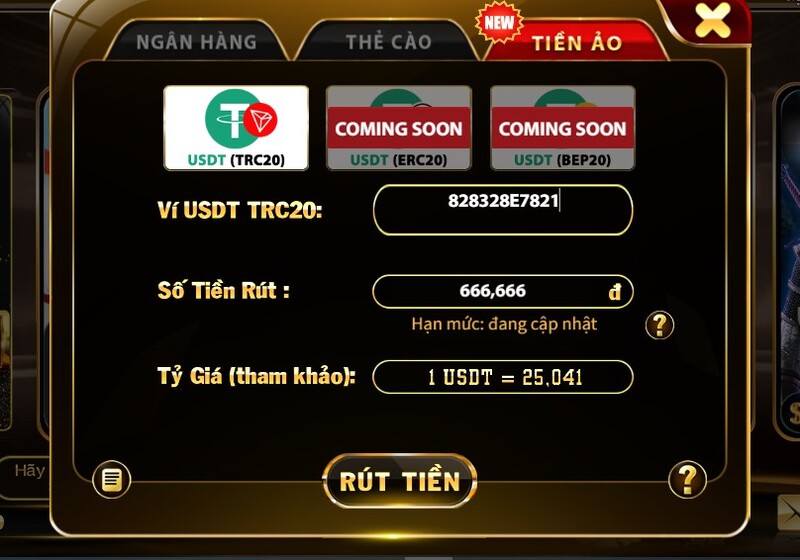 Rút nhanh tại sân chơi Yo88