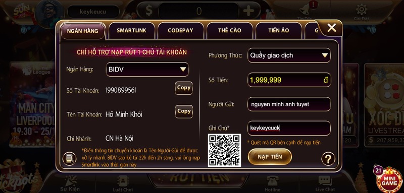 Sunwin cá cược online