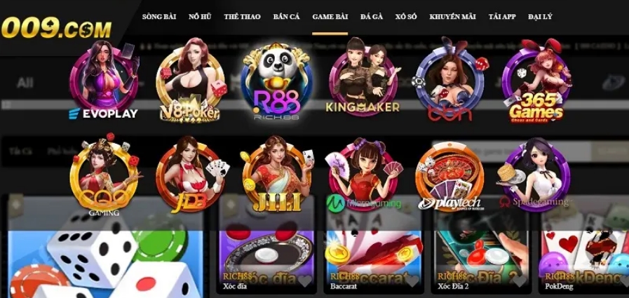 Kho game khổng lồ