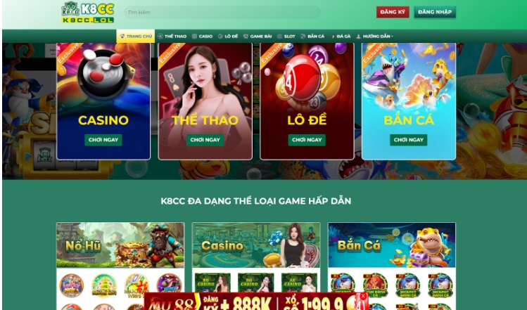 Giao diện K9 sống động, thu hút