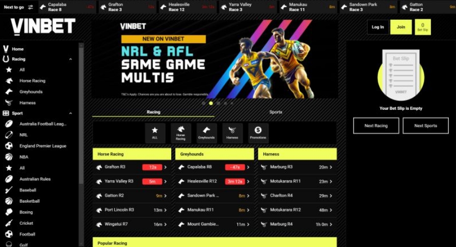 Đa dạng thể loại game cho người chơi tại Vinbet