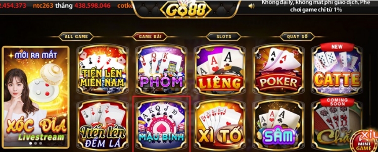 Lợi ích khi tham gia chơi đánh bài Mậu Binh tại cổng game bài Go88 là gì?