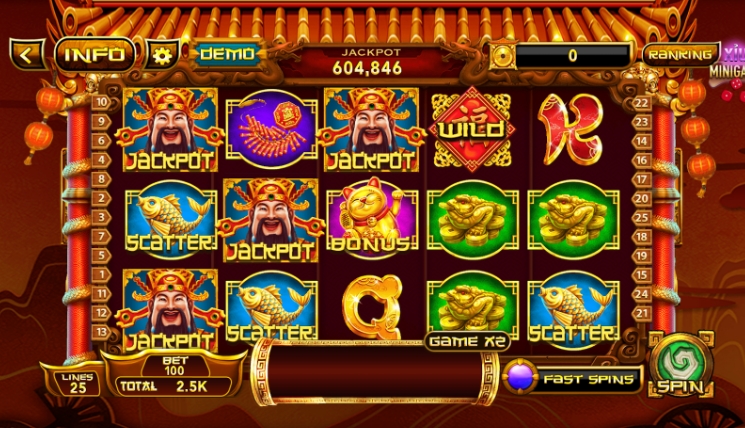 Các hũ thưởng cơ bản tại tựa game Thần Tài Gemwin