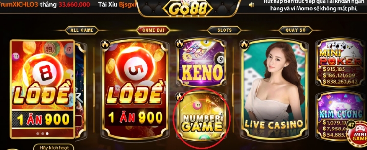 Khái quát sơ lược về Number Game Go88