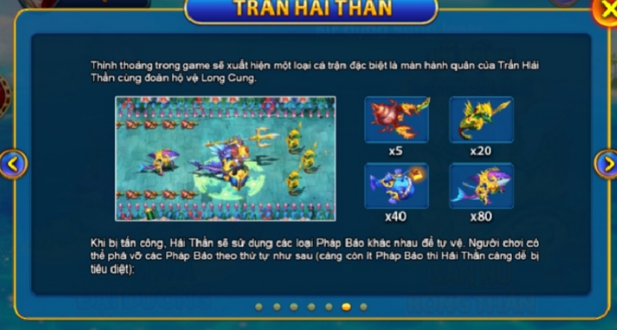 Cơ hội nhận số tiền khủng từ Trấn Hải Thần