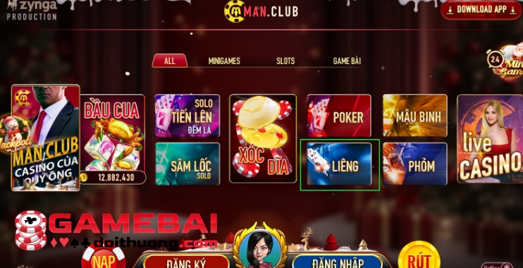 Giới Thiệu Game Bài Liêng Man Club
