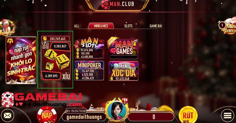 Giới Thiệu Tài Xỉu Man Club
