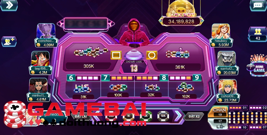 Game Xóc Đĩa Con Mực 789 Club – Trò Chơi Hấp Dẫn Dựa Trên Squid Game