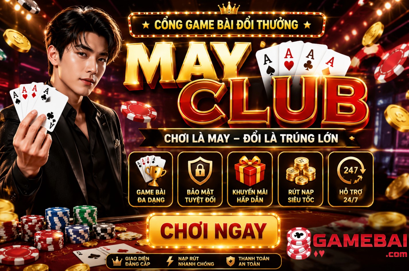 May Club – Sân Chơi Đổi Thưởng Uy Tín Mà Bạn Không Thể Bỏ Lỡ
