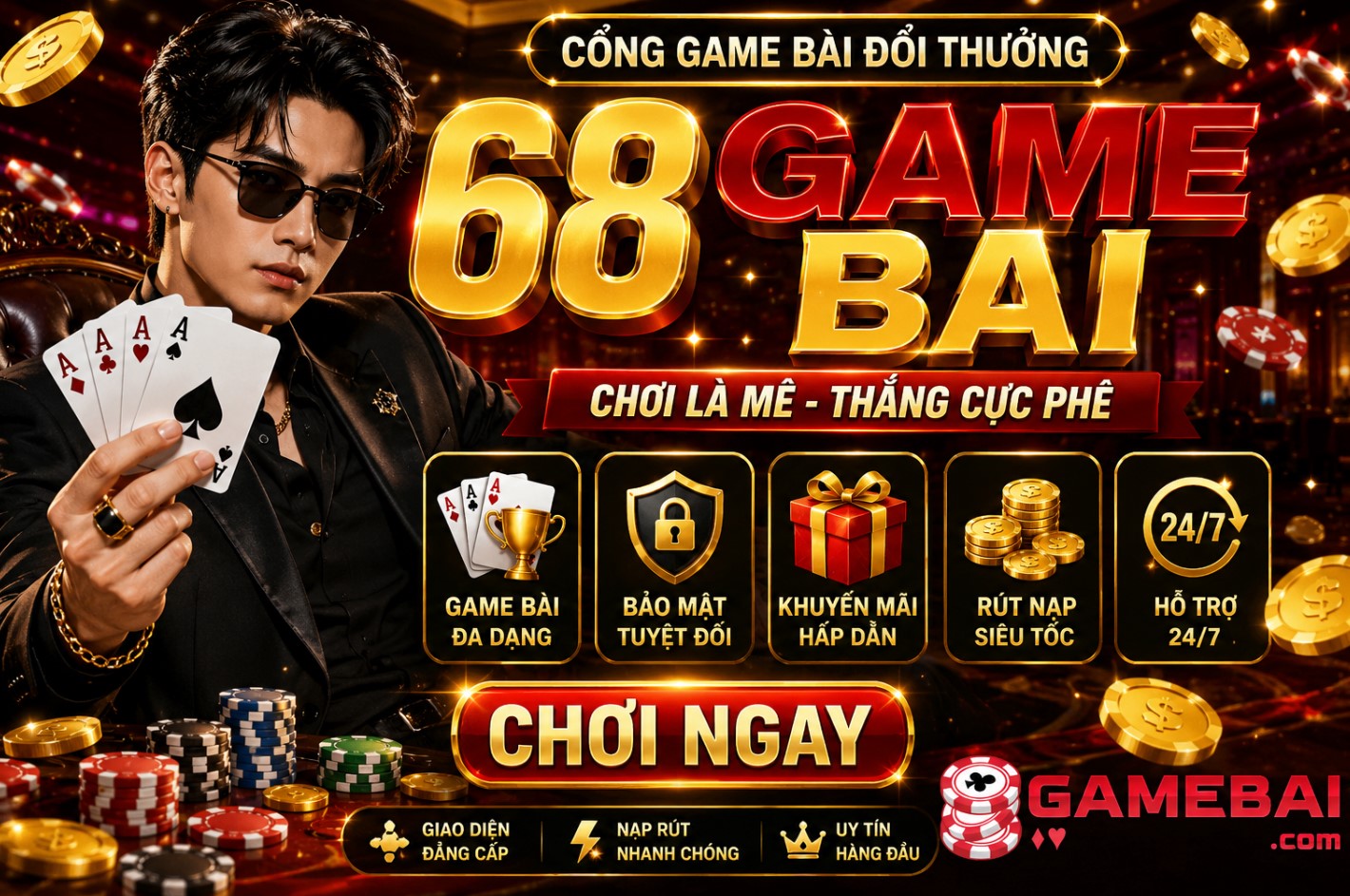 68GameBai – Cổng Game Bài Đổi Thưởng Giải Trí Hiện Đại