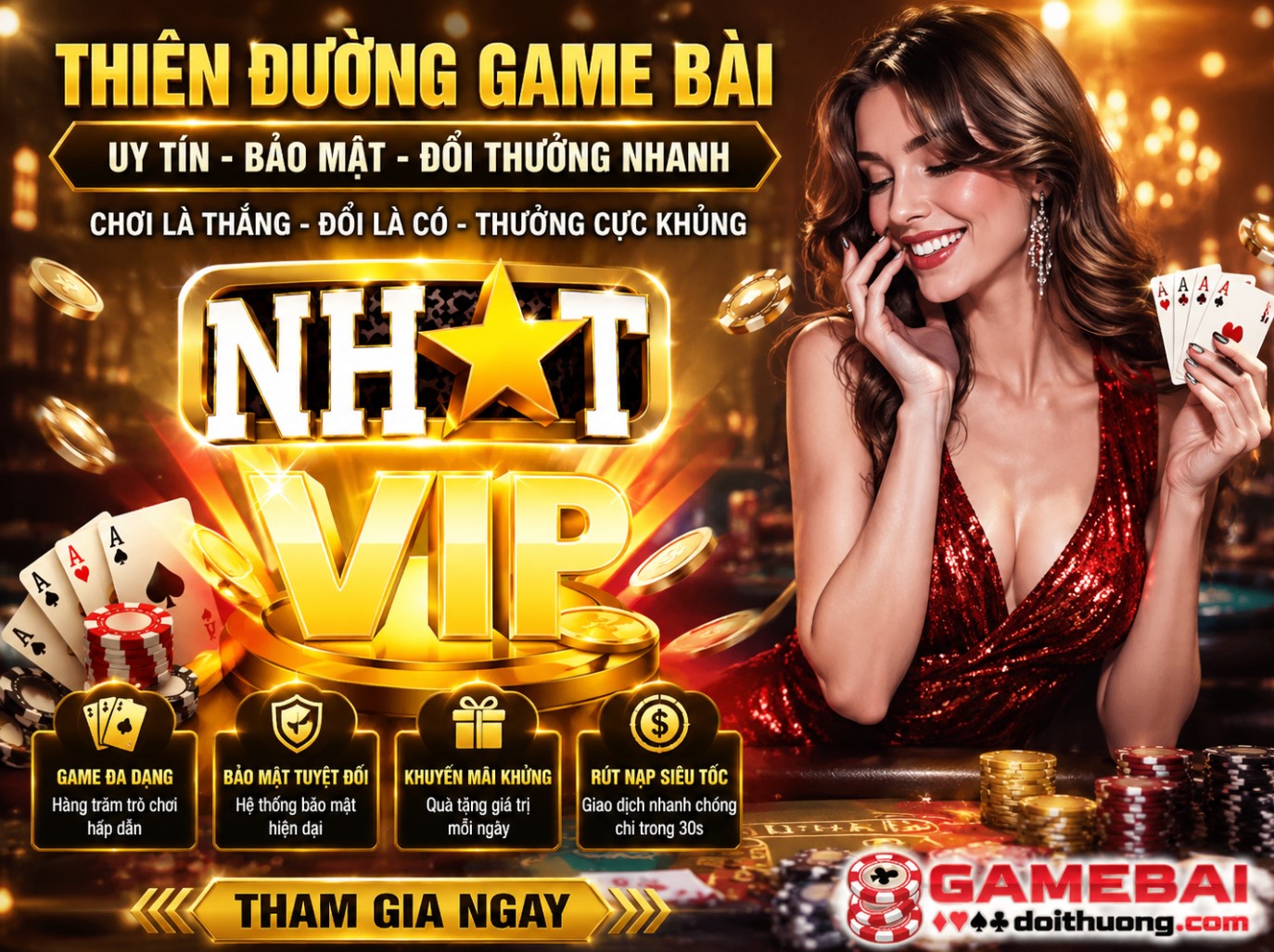 Nhất VIP – Game bài đổi thưởng chất nhất quả đất 2026