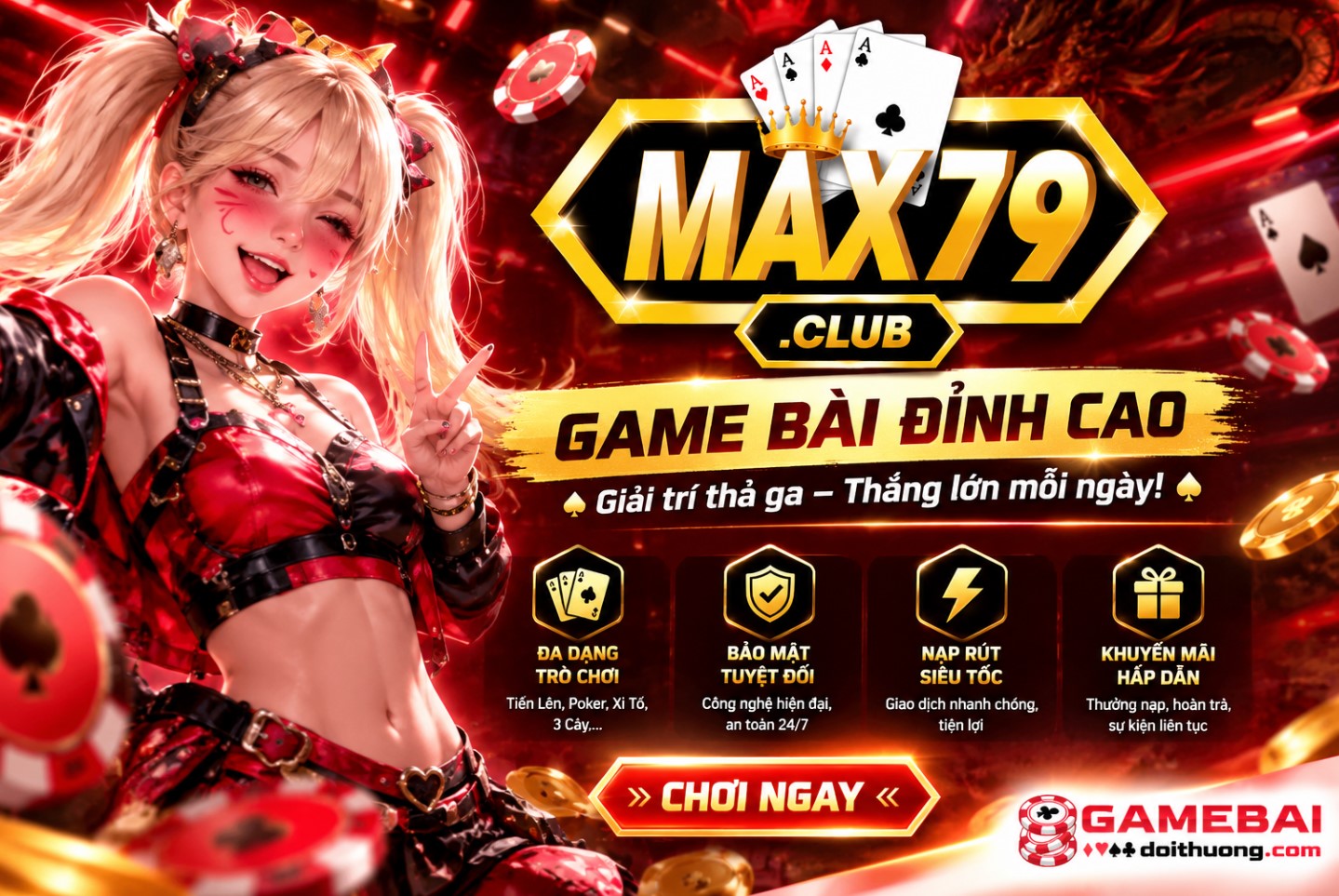 Max79 Club – Tải game đổi thưởng mới nhất