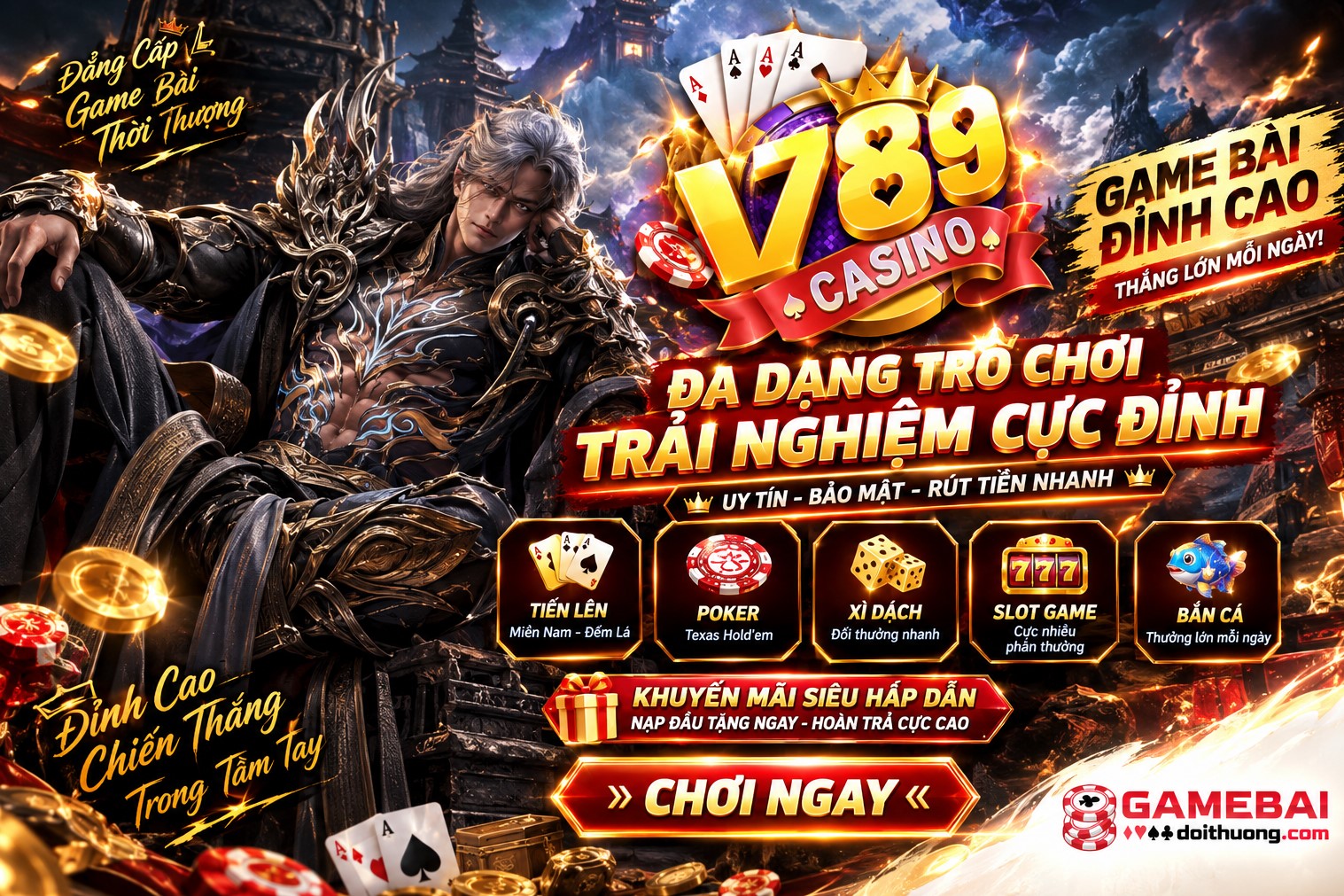 V789 Win – Thiên đường game bài đổi thưởng